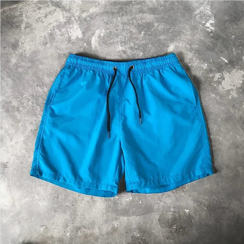 2025 Summer Men's Swimwear Swim Shorts Trunks Beach Board Shorts Swimming Pants Mens Running Sports Surffing Shorts Male M-5XL