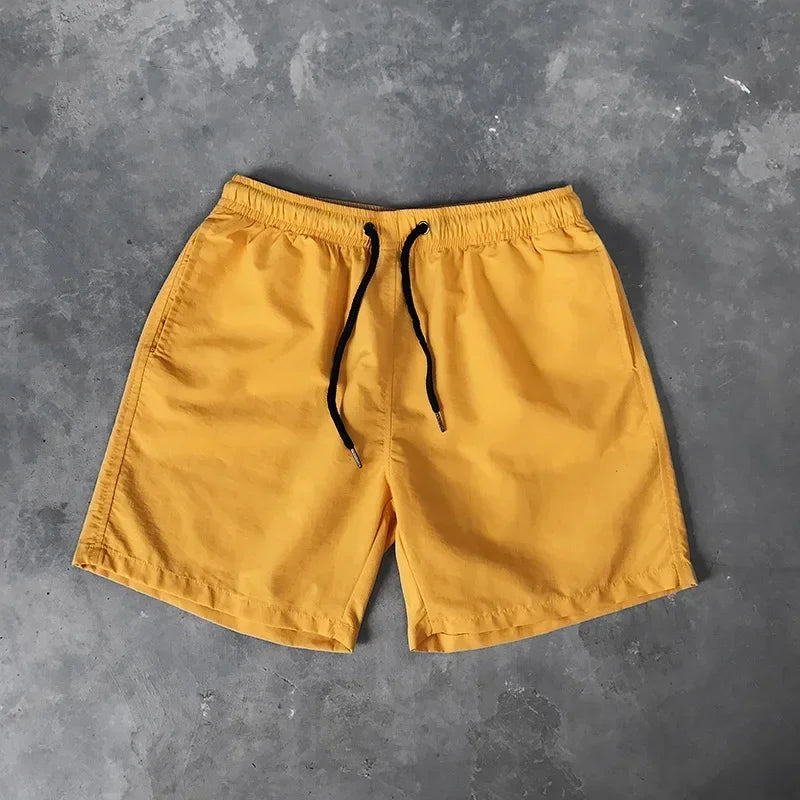 2025 Summer Men's Swimwear Swim Shorts Trunks Beach Board Shorts Swimming Pants Mens Running Sports Surffing Shorts Male M-5XL