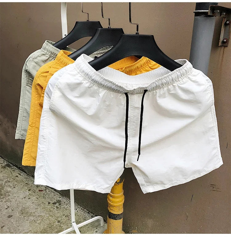 2025 Summer Men's Swimwear Swim Shorts Trunks Beach Board Shorts Swimming Pants Mens Running Sports Surffing Shorts Male M-5XL