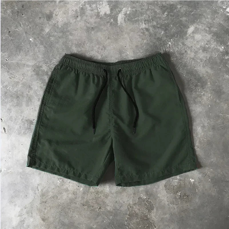 2025 Summer Men's Swimwear Swim Shorts Trunks Beach Board Shorts Swimming Pants Mens Running Sports Surffing Shorts Male M-5XL