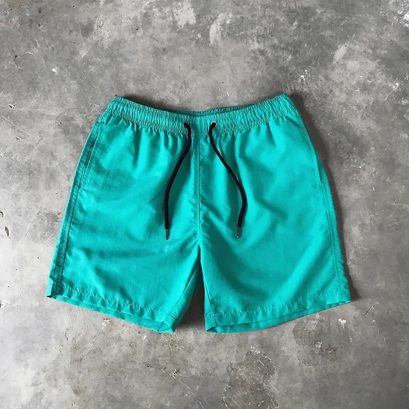 2025 Summer Men's Swimwear Swim Shorts Trunks Beach Board Shorts Swimming Pants Mens Running Sports Surffing Shorts Male M-5XL