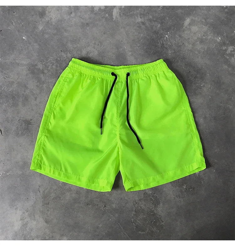 2025 Summer Men's Swimwear Swim Shorts Trunks Beach Board Shorts Swimming Pants Mens Running Sports Surffing Shorts Male M-5XL