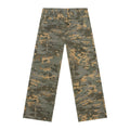 PFNW American 2025 New Tide Camouflage Jeans Men's Ins Loose Straight Wide Leg Casual Denim Pants Loose Male Trousers 12C2036