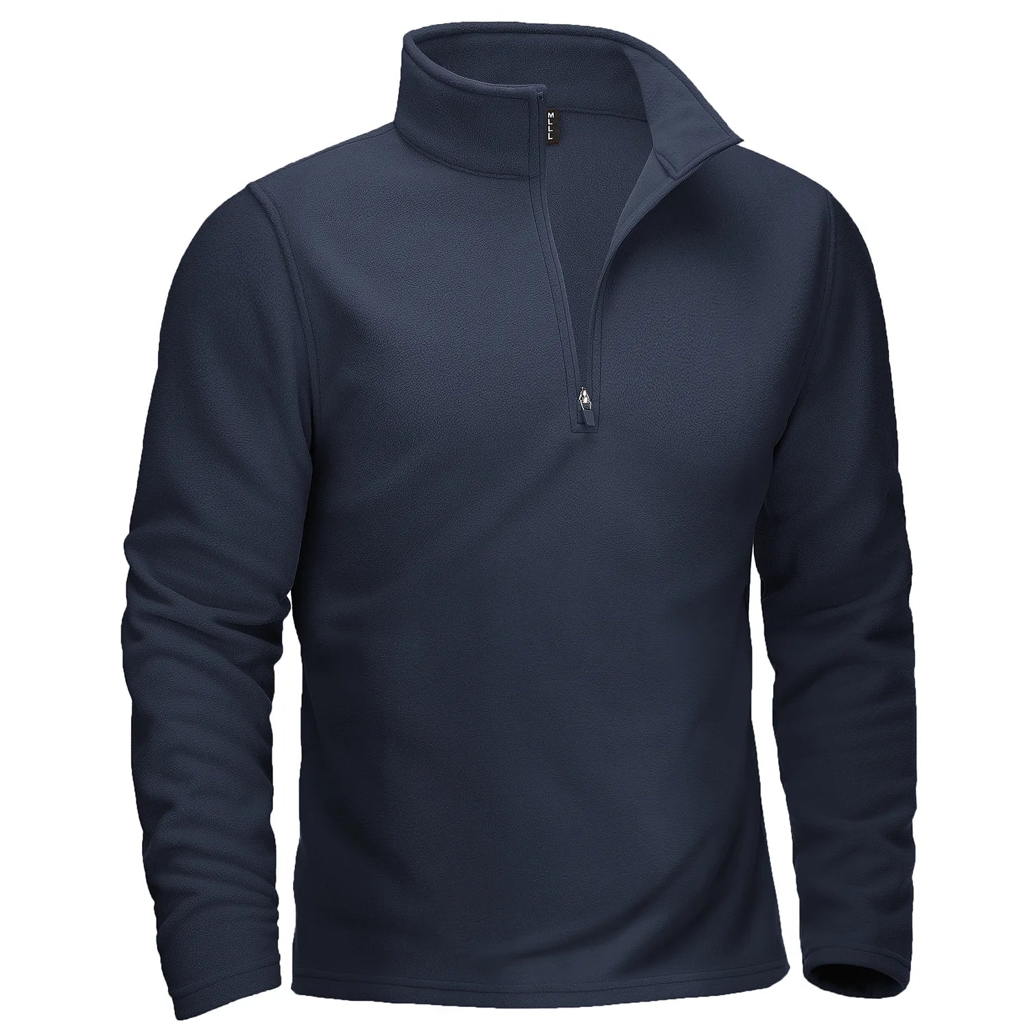 TACVASEN Quarter-Zip Pullover Tops Mens Turtleneck Fleece Sweatshirts Casual Warm Sweater Athletic Running Sports Hoodie Shirts