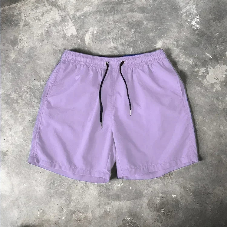 2025 Summer Men's Swimwear Swim Shorts Trunks Beach Board Shorts Swimming Pants Mens Running Sports Surffing Shorts Male M-5XL