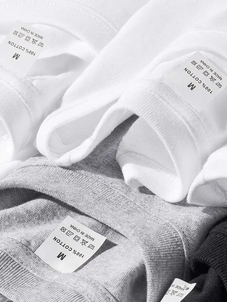 Cotton 100% Long-sleeved Men's T Shirt MRMT 2026 Brand New Round-collar Solid-color Men T-shirt for Male Tshirt Man Tops Tees